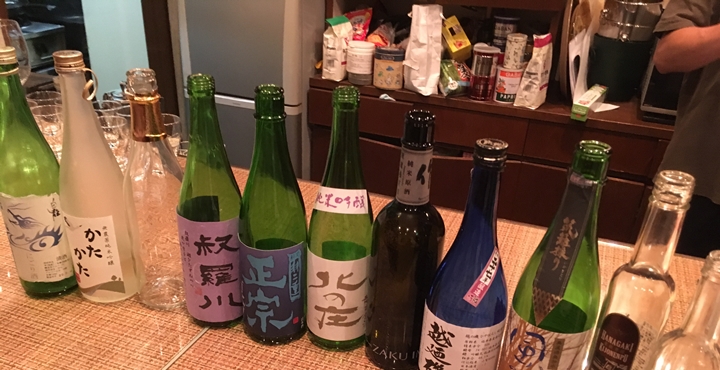 森のオーブンさんで行われた持ち寄り日本酒会に参加して来ました