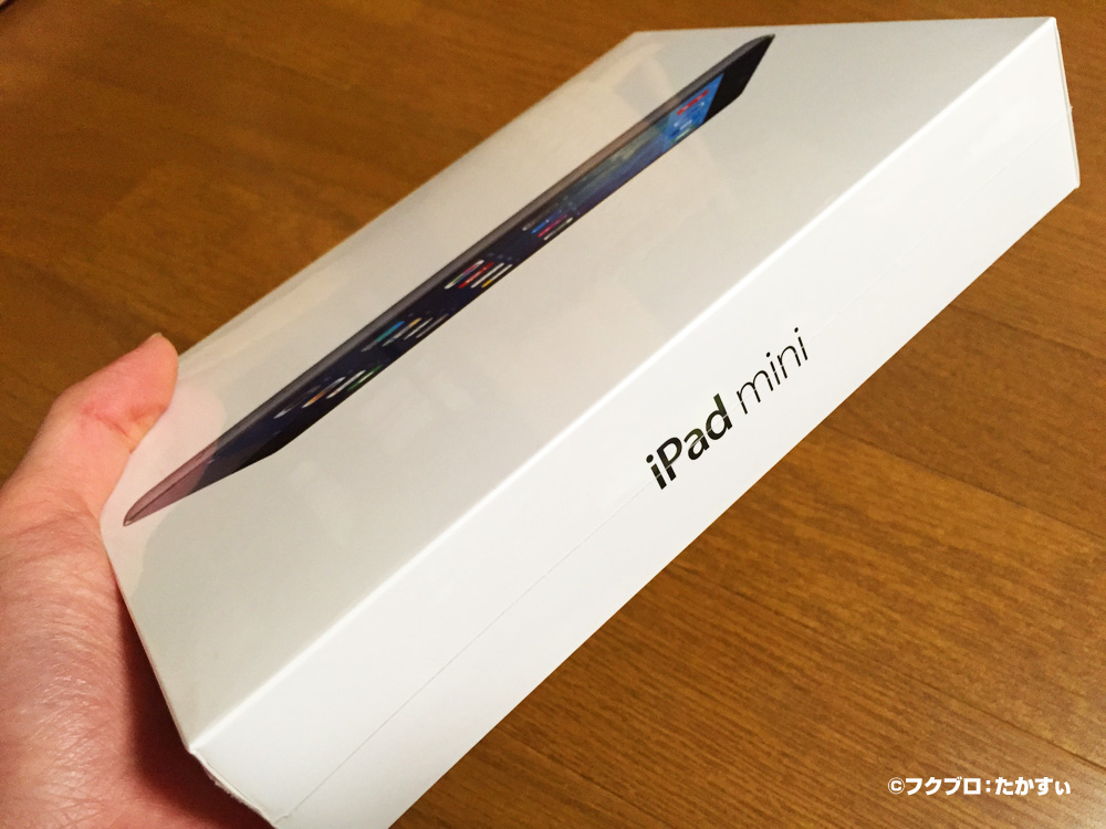iPad mini 16GB ブラック (パッケージ)