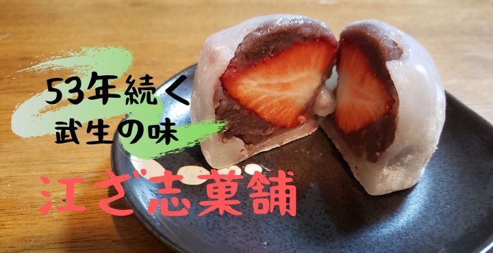 【伝統のジャンボいちご大福!】江ざ志菓舗